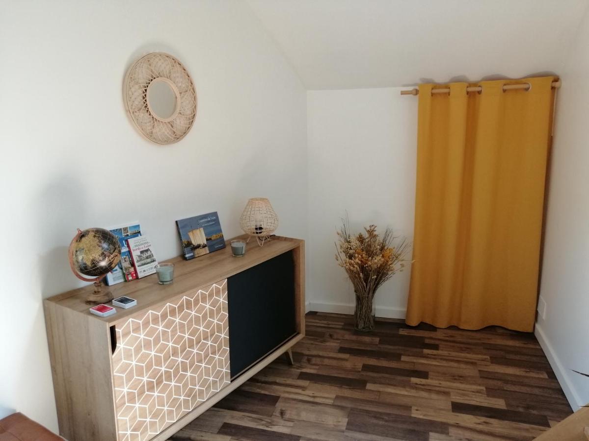 Bel appt 3 pièces, jardin privatif, au calme, 10 mn Saumur et CNPE Varennes-sur-Loire Esterno foto